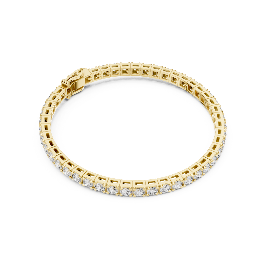 Gold Celestial Radiance Charm Bracelet Right View