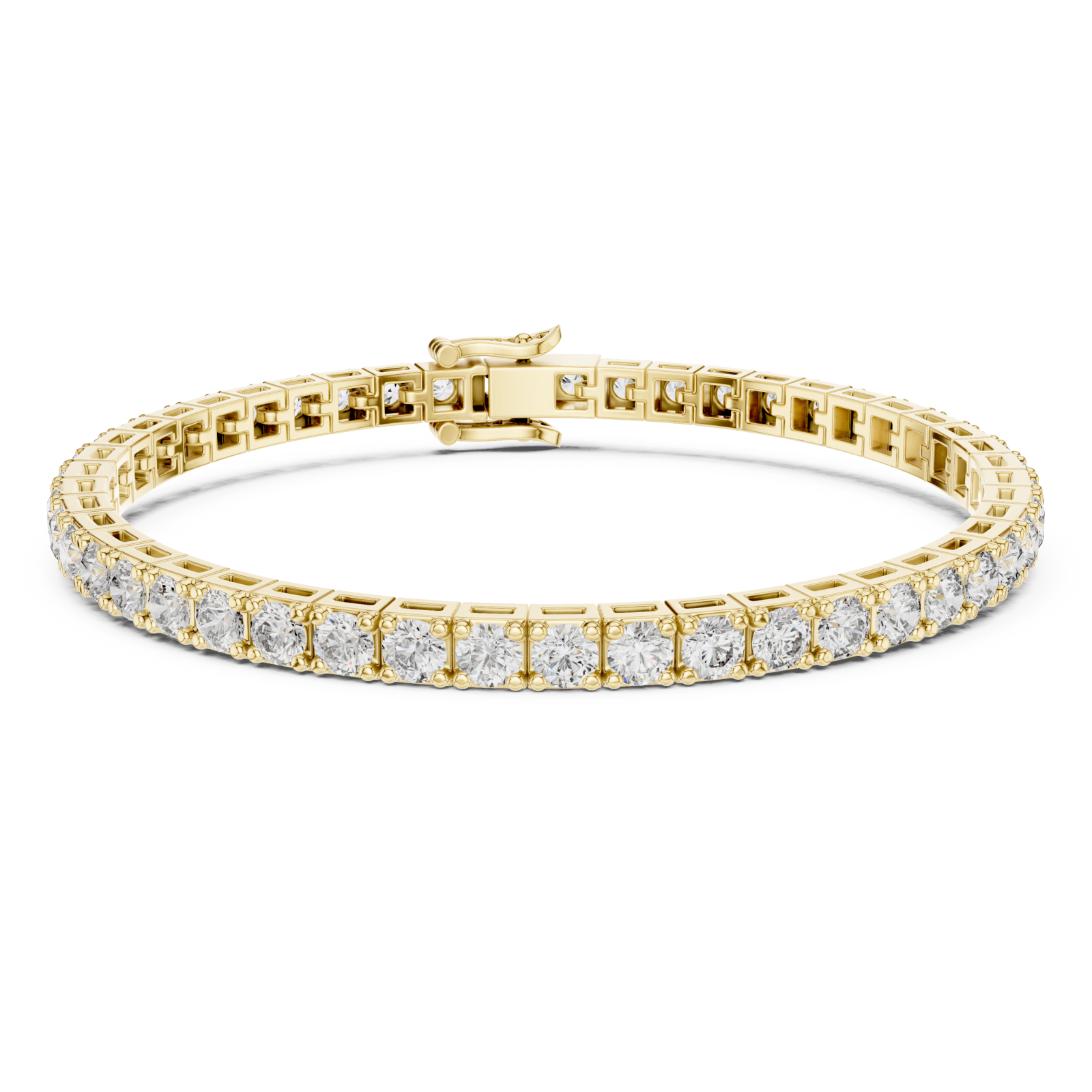 Gold Celestial Radiance Charm Bracelet Right View