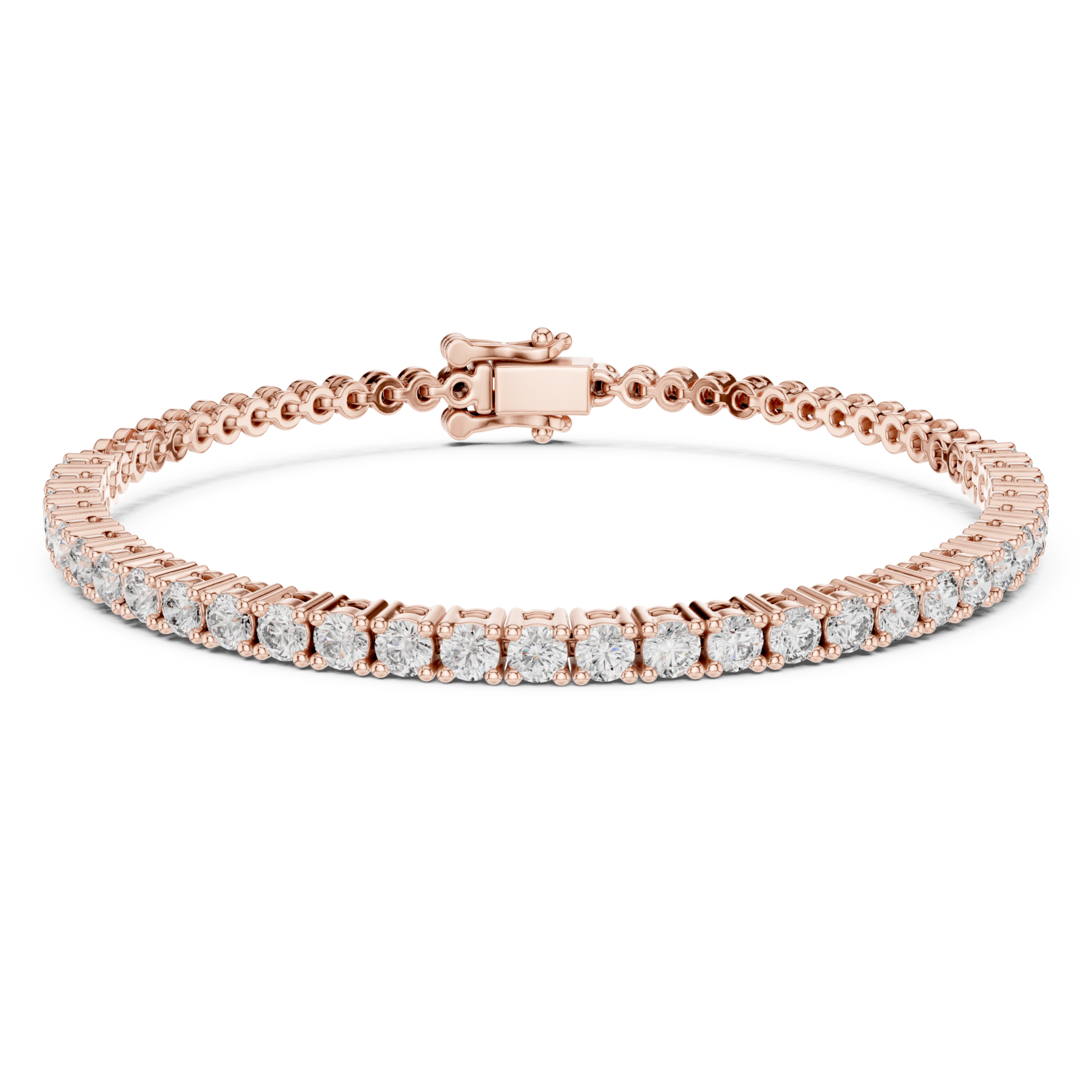  Rose Gold Twilight Embrace Sparkle Bracelet Right View