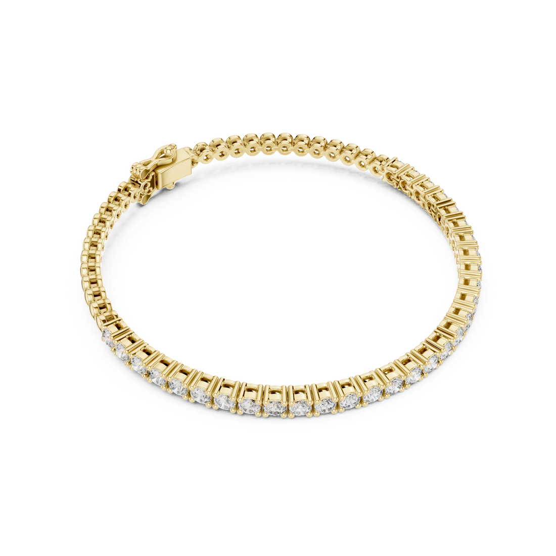 Gold Twilight Embrace Sparkle Bracelet Right View