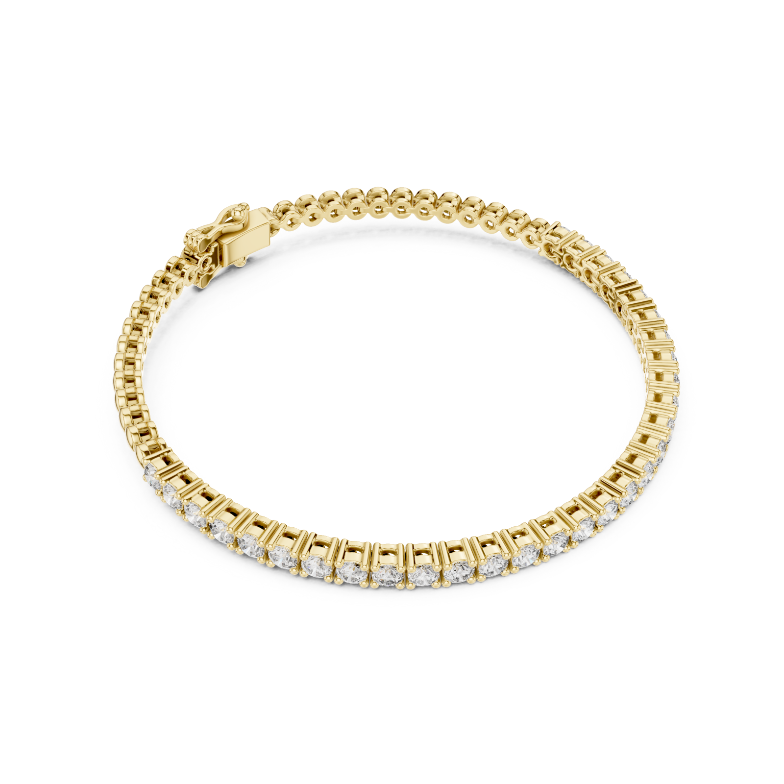  Gold Twilight Embrace Sparkle Bracelet Front View
