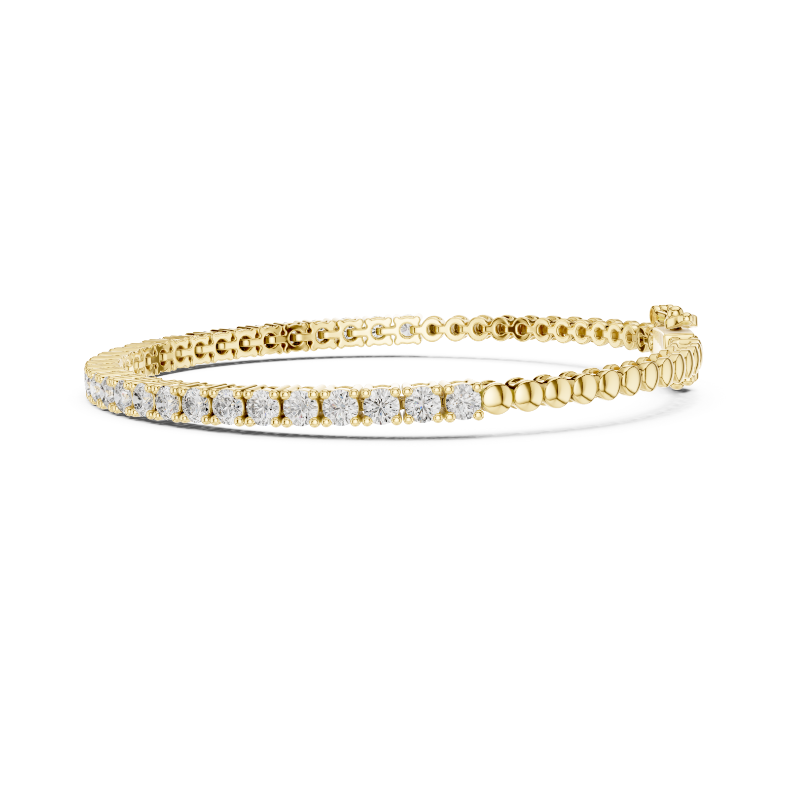  Gold Twilight Embrace Sparkle Bracelet Side View