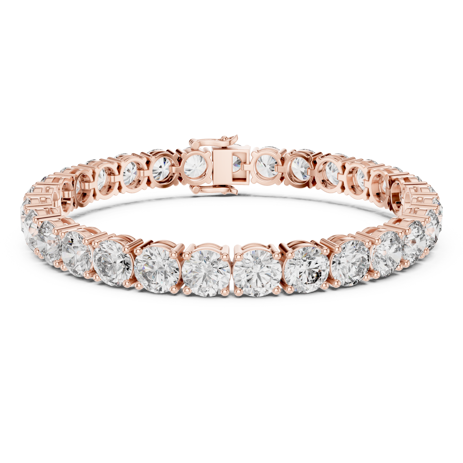  Rose Gold Luminous Grandeur Harmony Bangle Right View