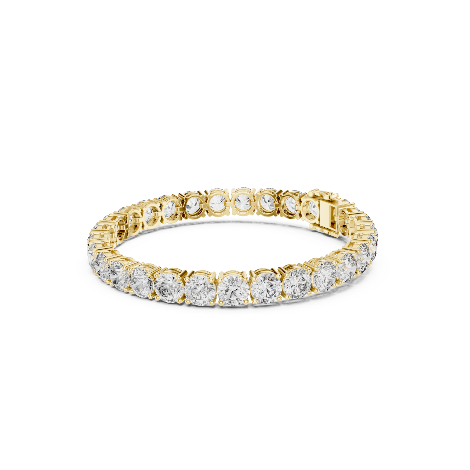  Gold Luminous Grandeur Harmony Bangle Left View