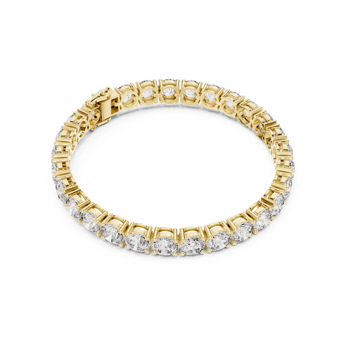 Gold Luminous Grandeur Harmony Bangle Right View