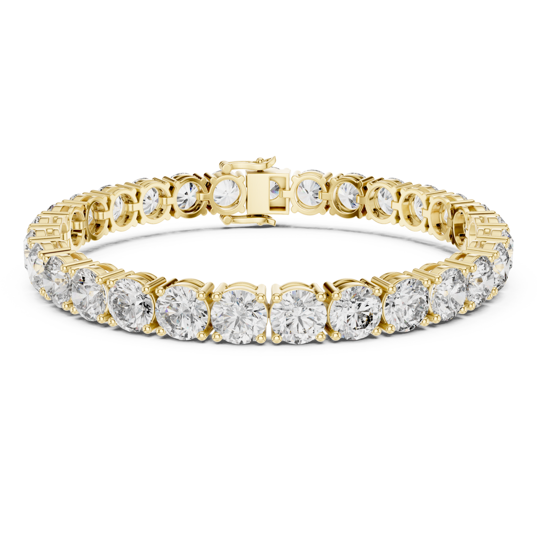 Gold Luminous Grandeur Harmony Bangle Right View
