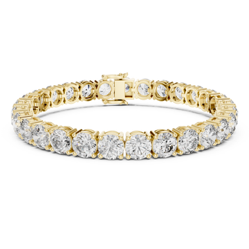 Gold Luminous Grandeur Harmony Bangle Right View