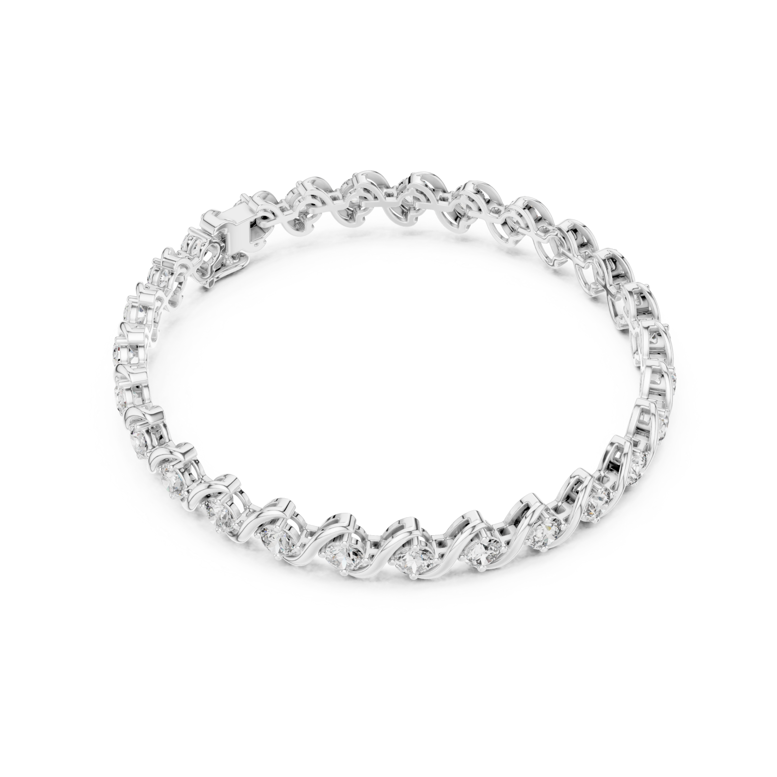  White Gold Vivid Embrace Singularity Front View