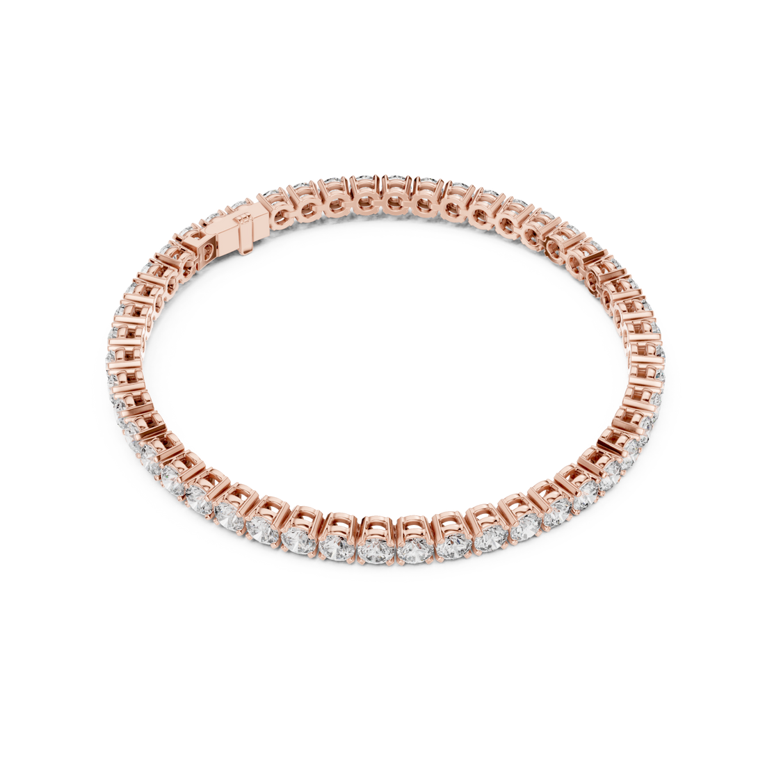  Rose Gold Celestial Soft Radiance Torsade Bracelet Right View