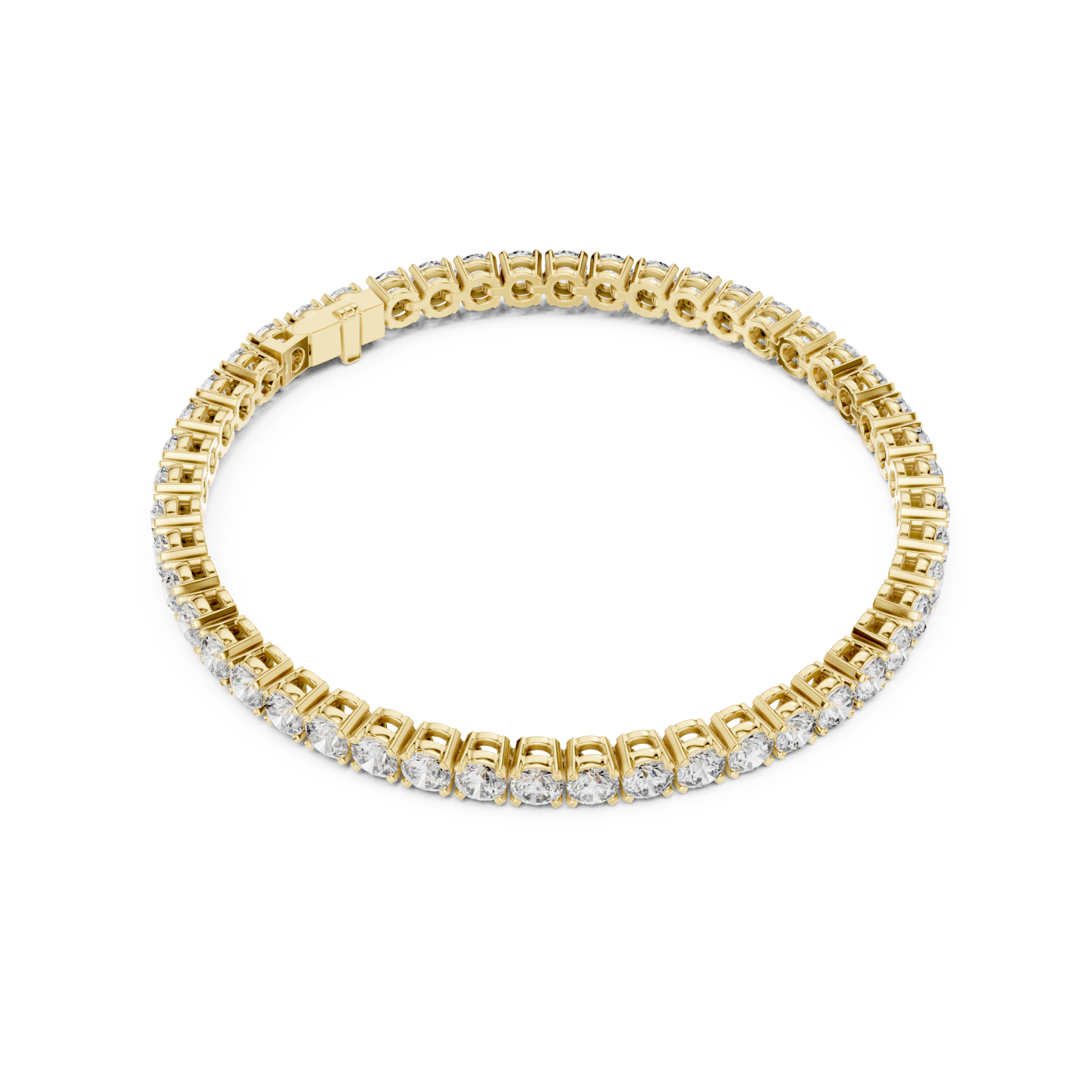  Gold Celestial Soft Radiance Torsade Bracelet Front View