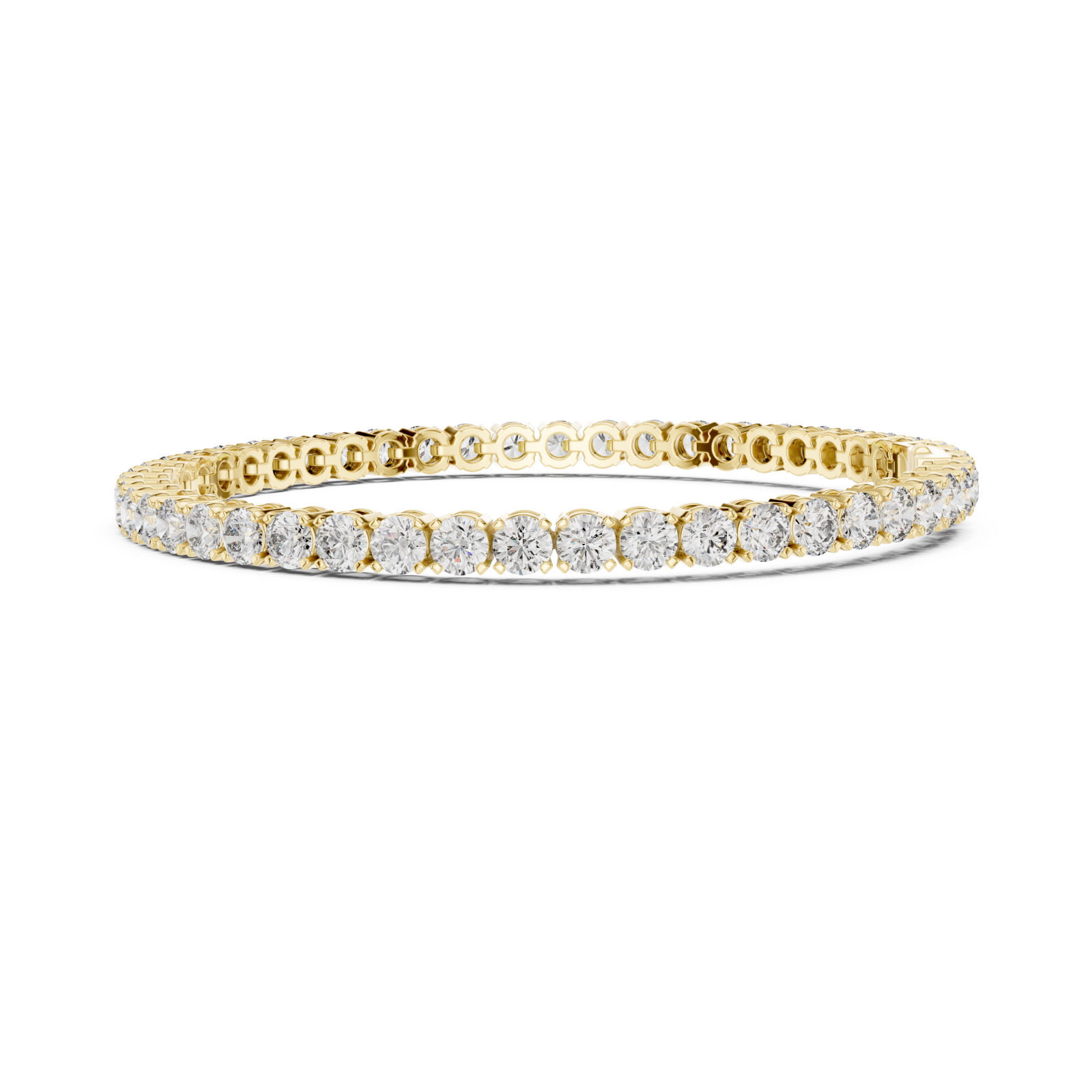  Gold Celestial Soft Radiance Torsade Bracelet Side View