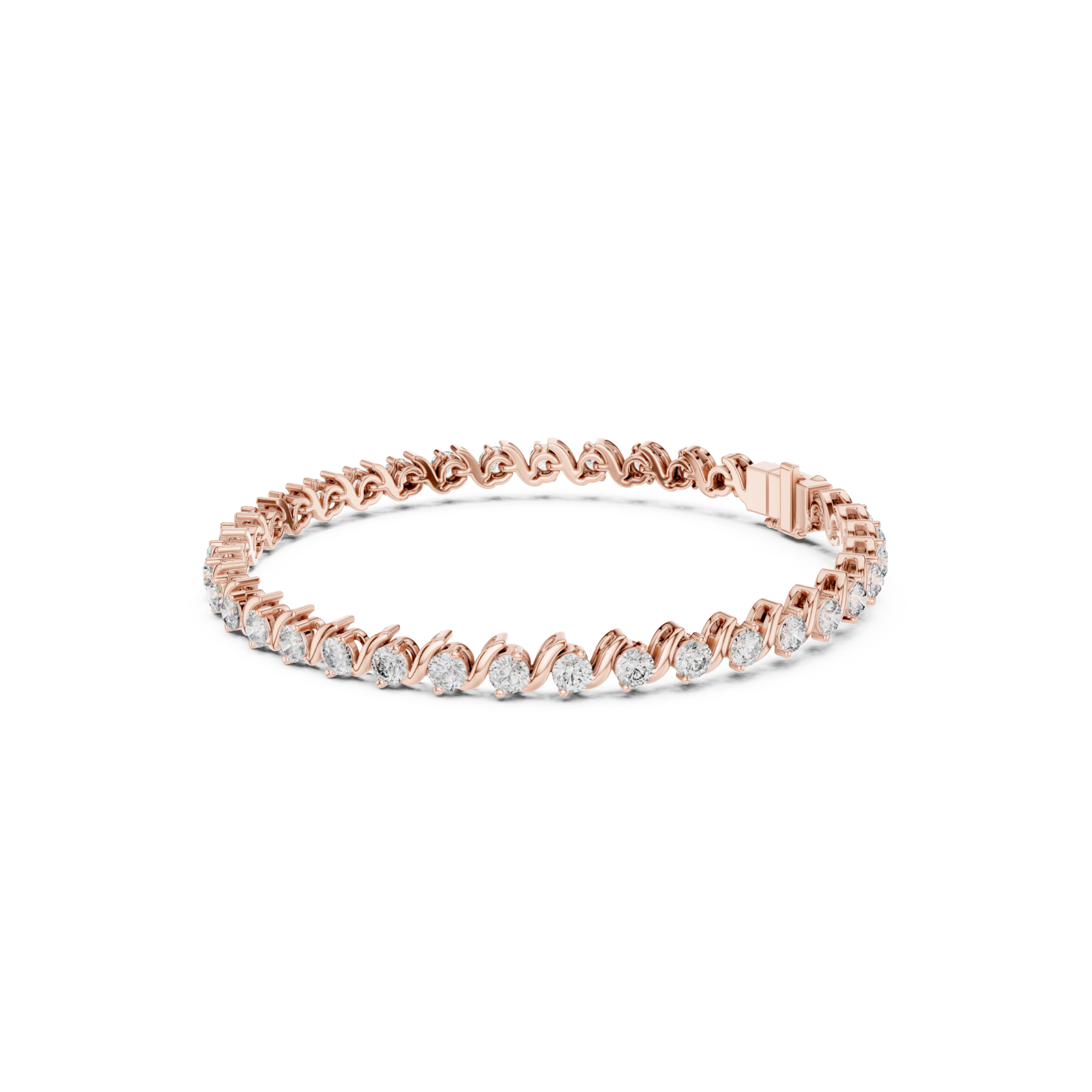  Rose Gold Celestial Whisper Bracelet Left View