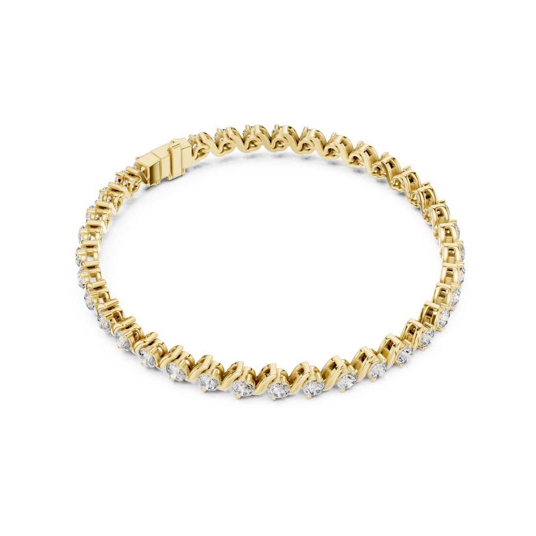 Gold Celestial Whisper Bracelet Right View