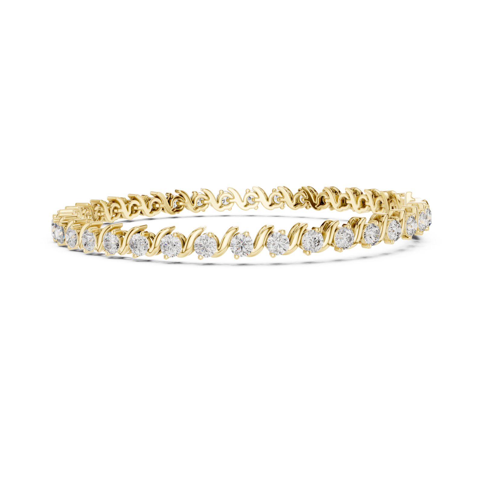  Gold Celestial Whisper Bracelet Side View
