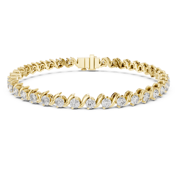 Gold Celestial Whisper Bracelet Right View