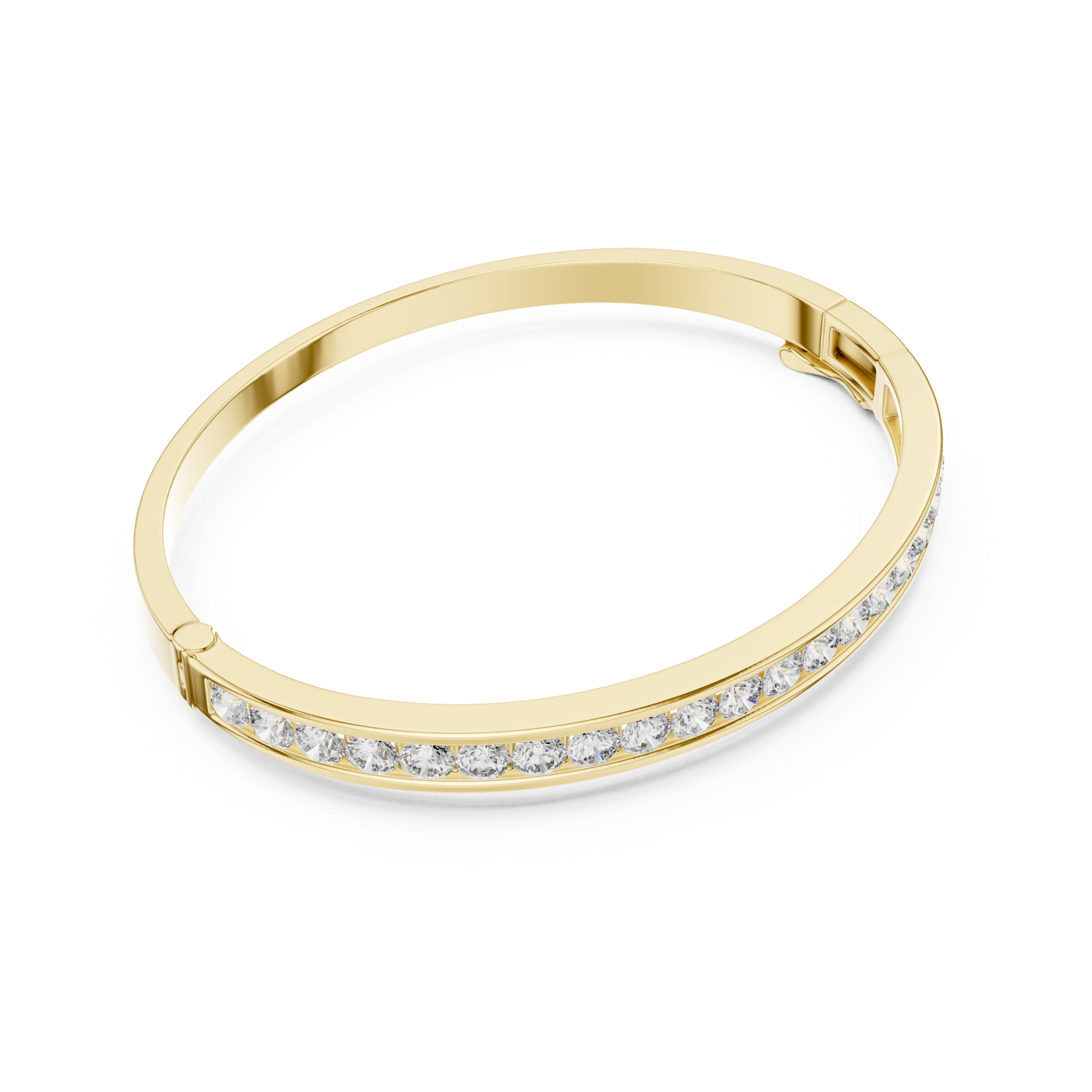  Gold Radiant Embrace Aurora Bracelet Front View