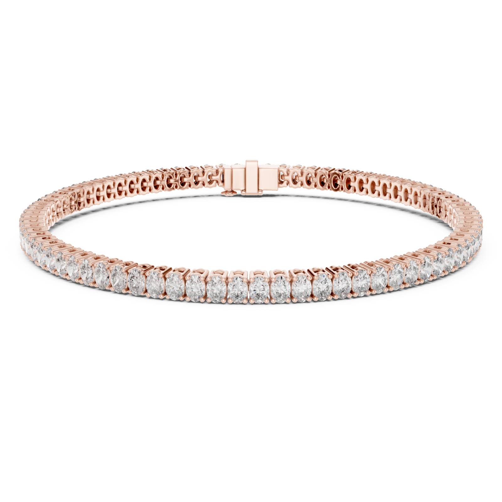 Rose Gold Signature Contour Bracelet Right View