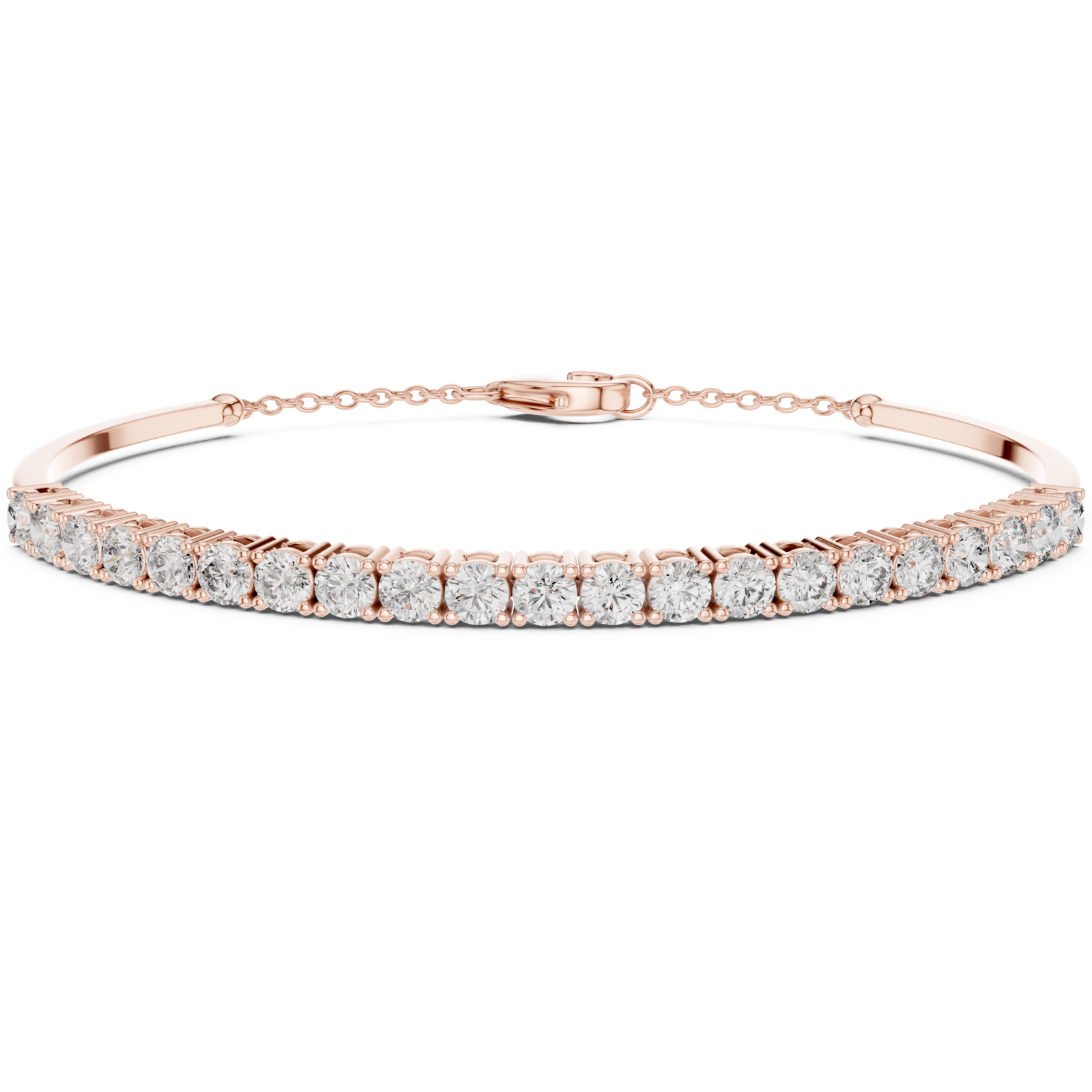  Rose Gold Eternal Whisper Symphony Flexi Bracelet Right View