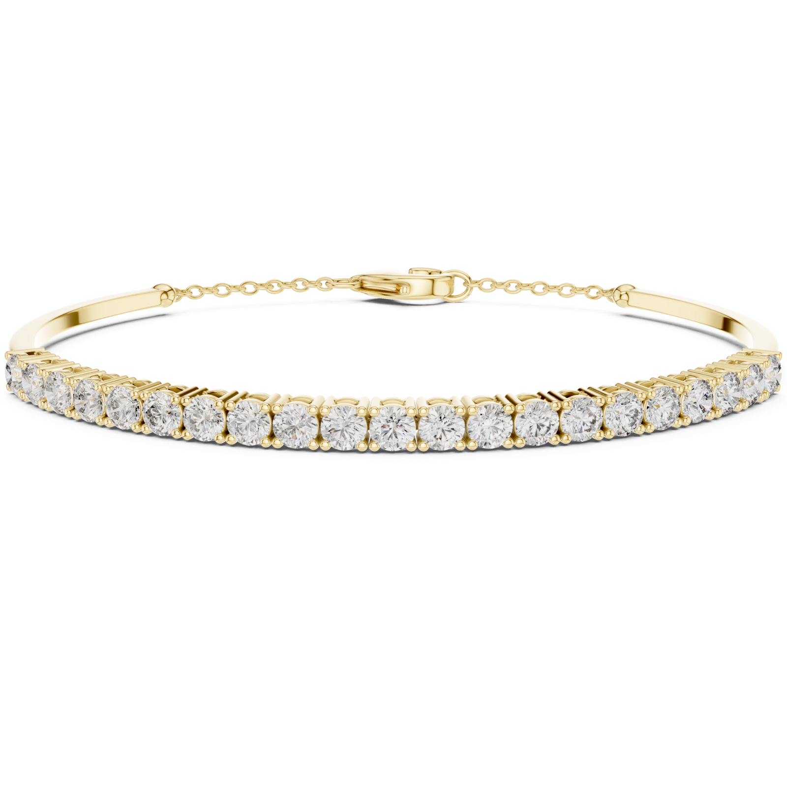 Gold Eternal Whisper Symphony Flexi Bracelet Right View