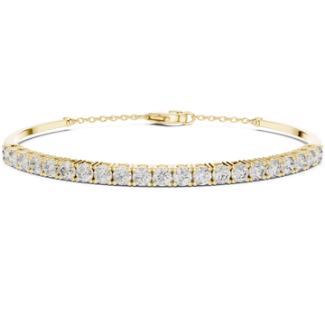 Gold Eternal Whisper Symphony Flexi Bracelet Right View