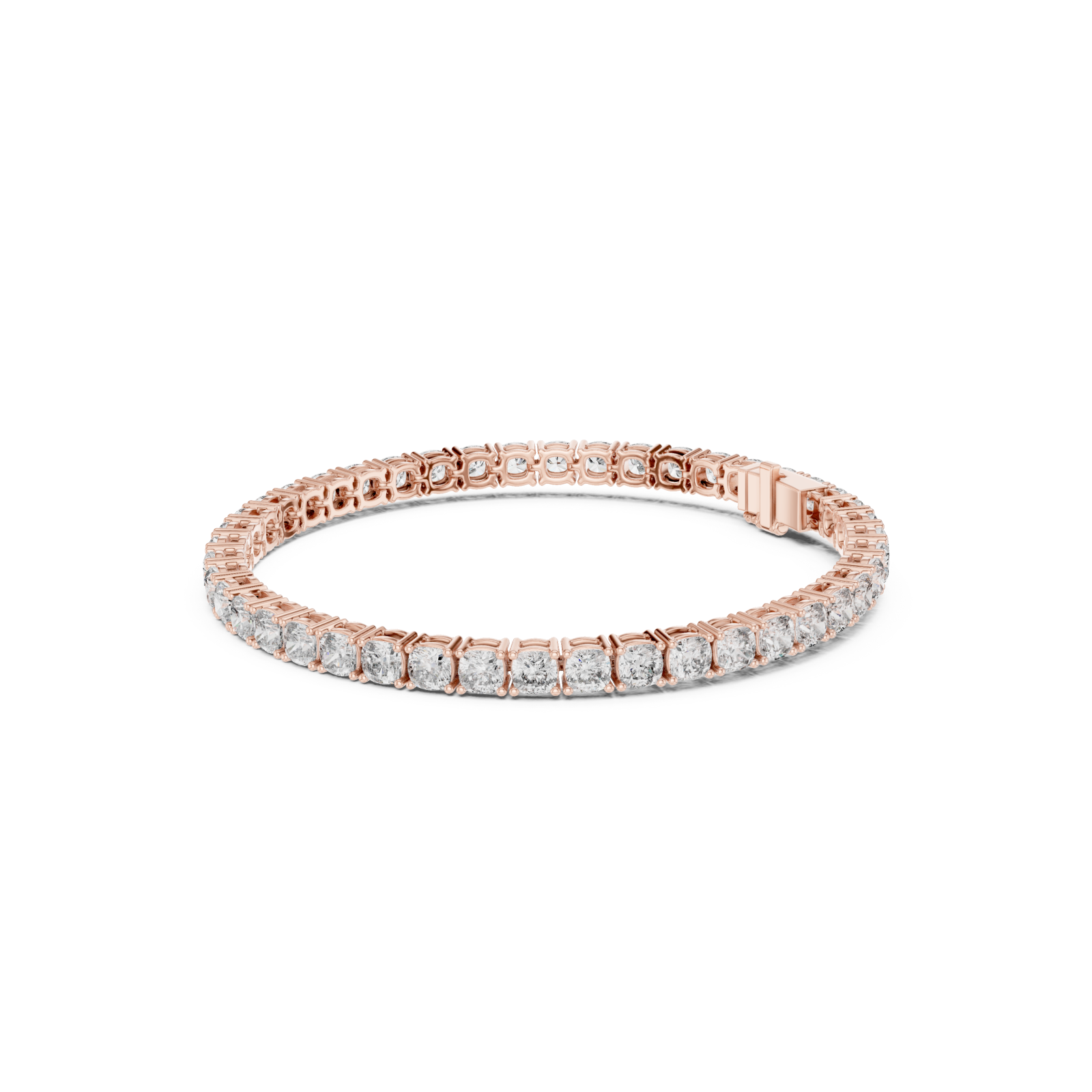  Rose Gold Velvet Embrace Signature Cuff Left View