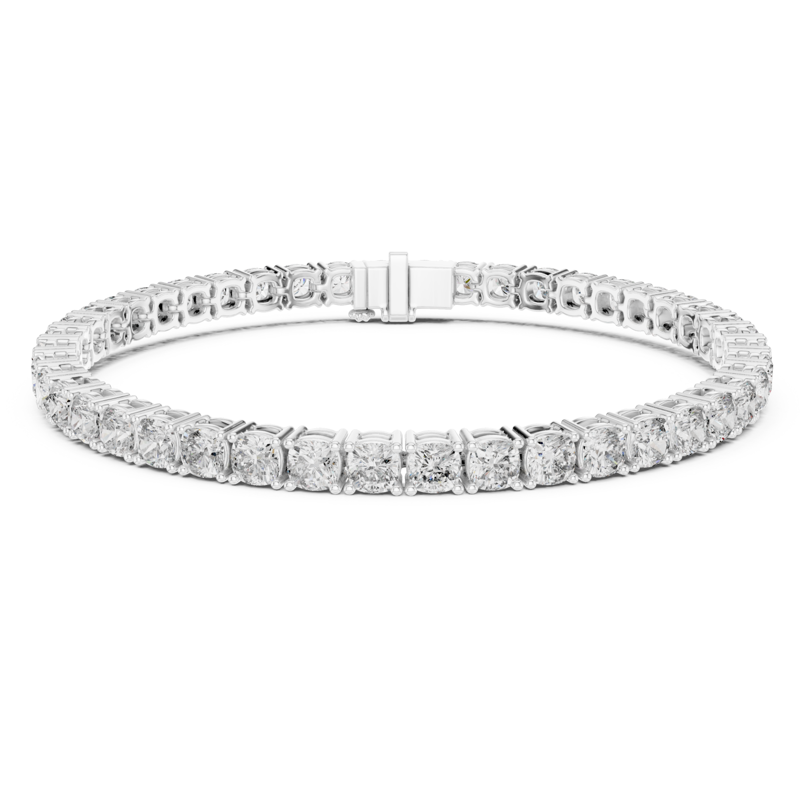  White Gold Velvet Embrace Signature Cuff Right View