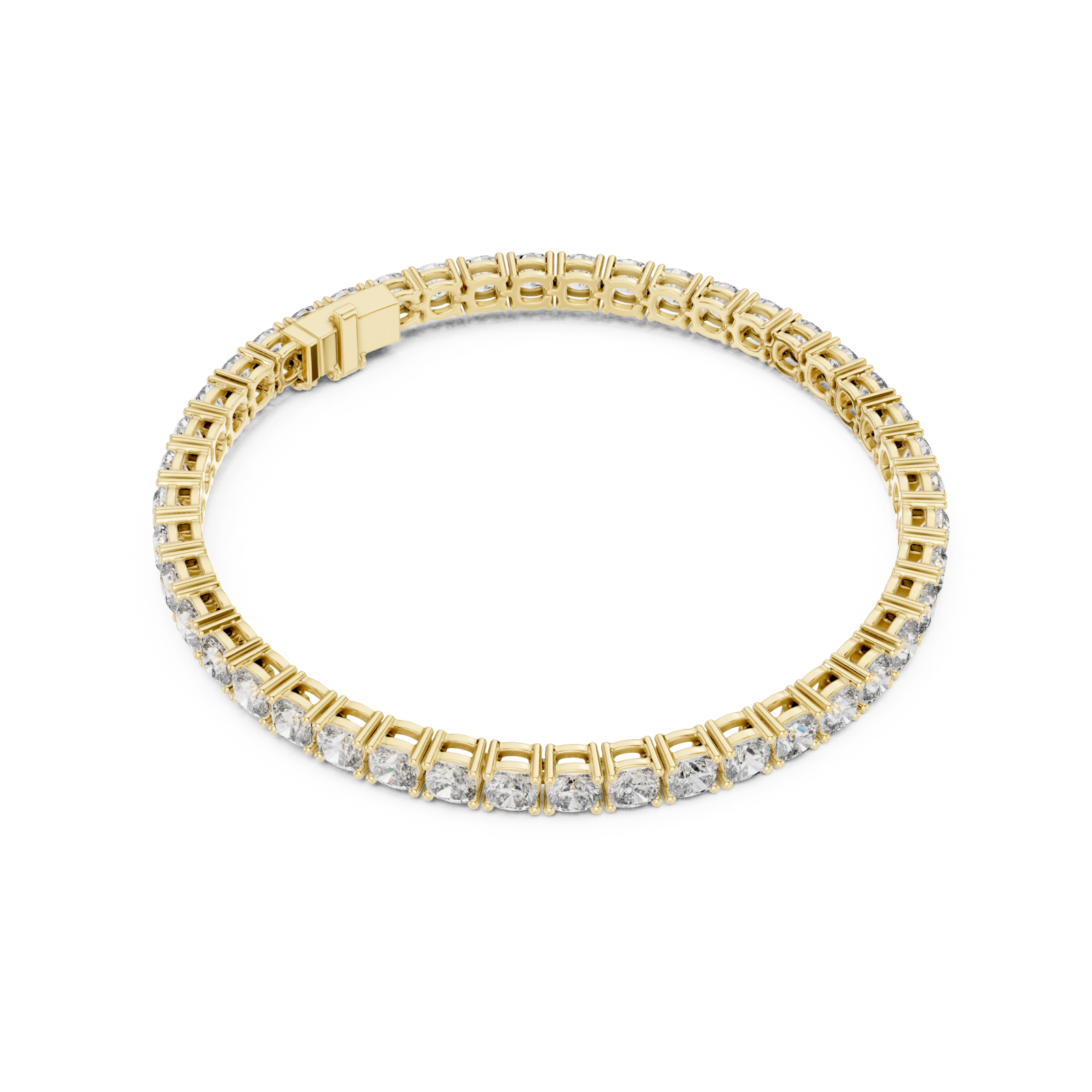  Gold Velvet Embrace Signature Cuff Front View