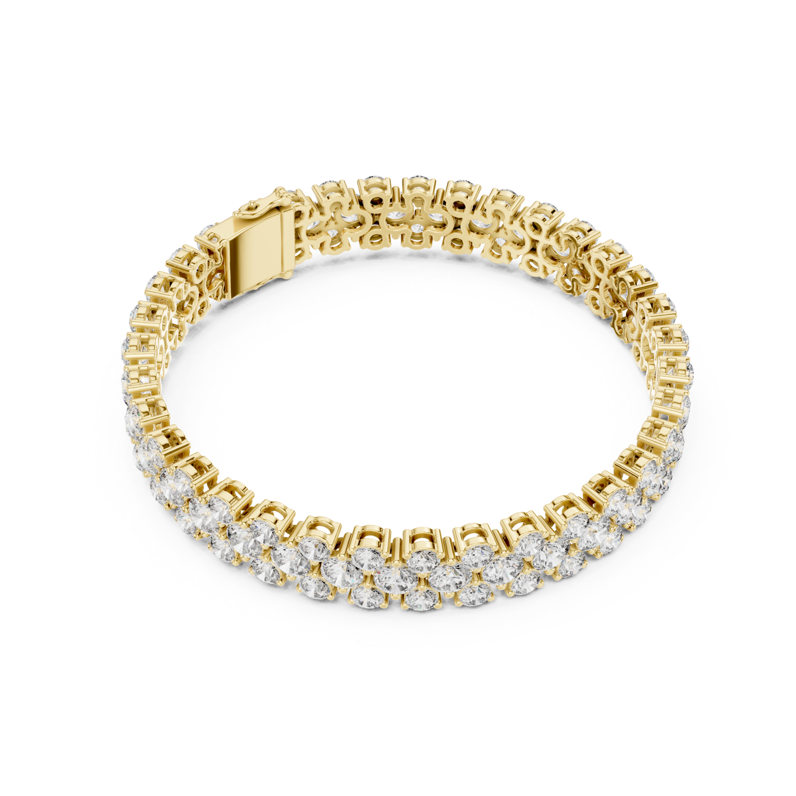  Gold Opal Mist Radiant Bracelet Front View