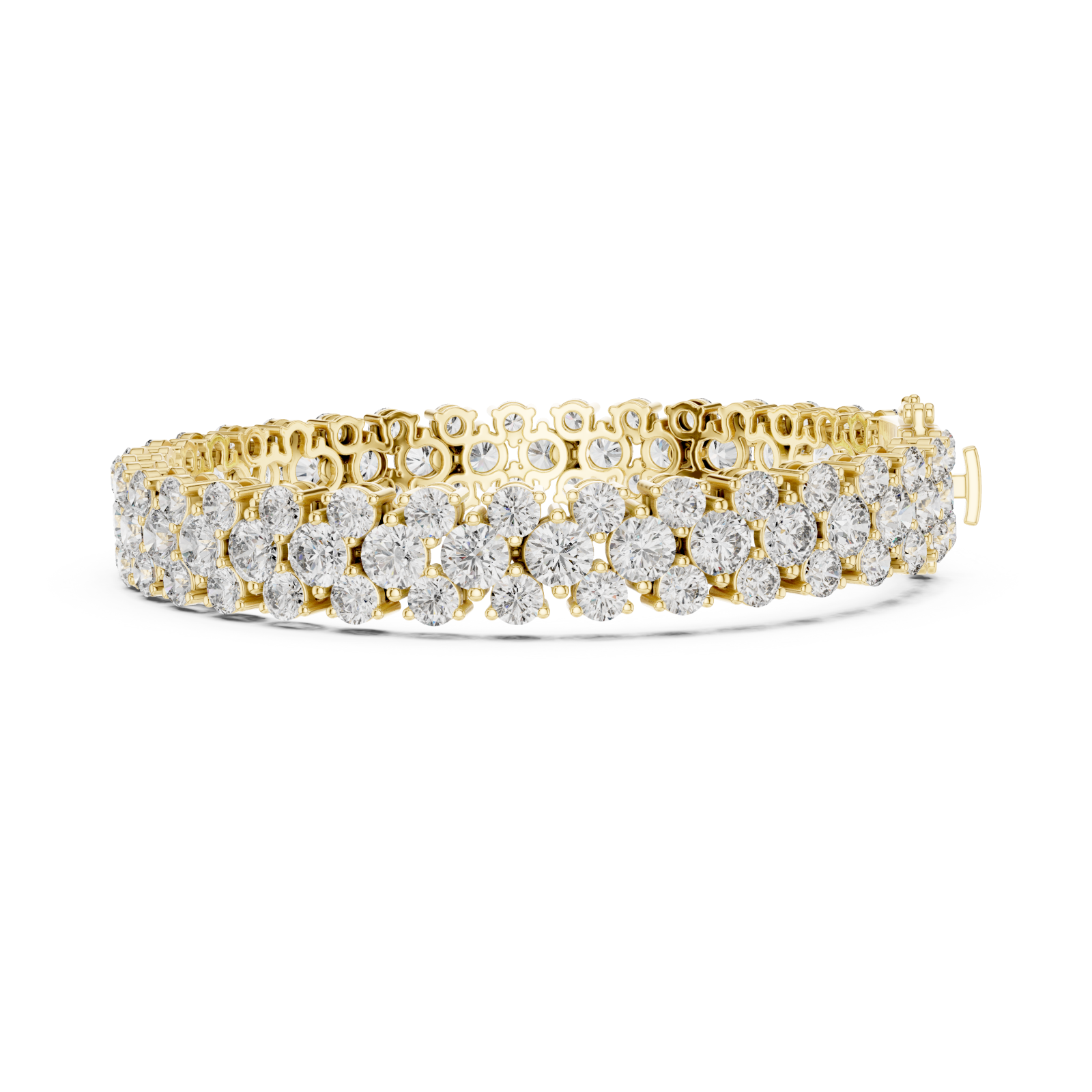  Gold Opal Mist Radiant Bracelet Side View