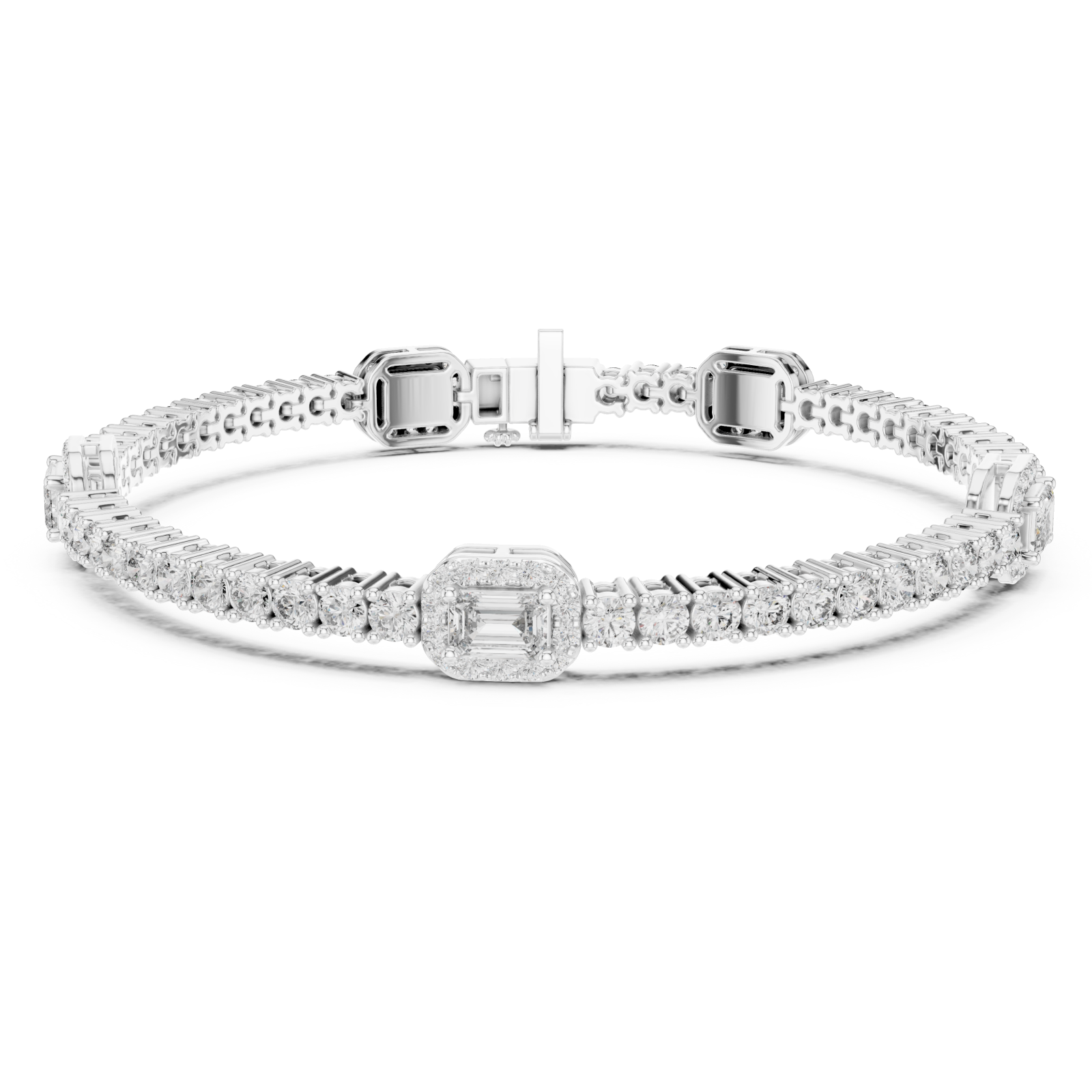  White Gold Twilight Vow Elegant Band Right View