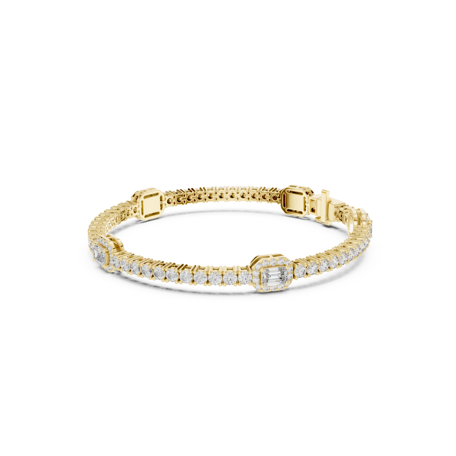 Gold Twilight Vow Elegant Band Left View