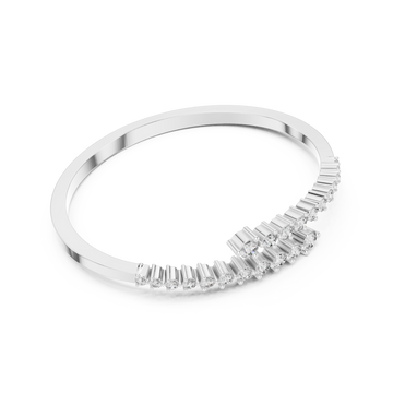 White Gold Eternal Gleam Signature Wrap Bracelet Front View
