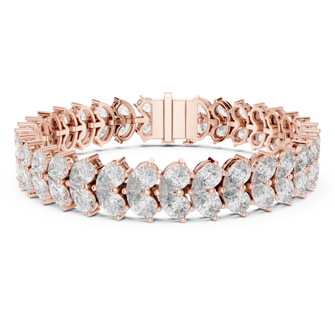  Rose Gold Luminous Echelon Flex Bracelet Right View