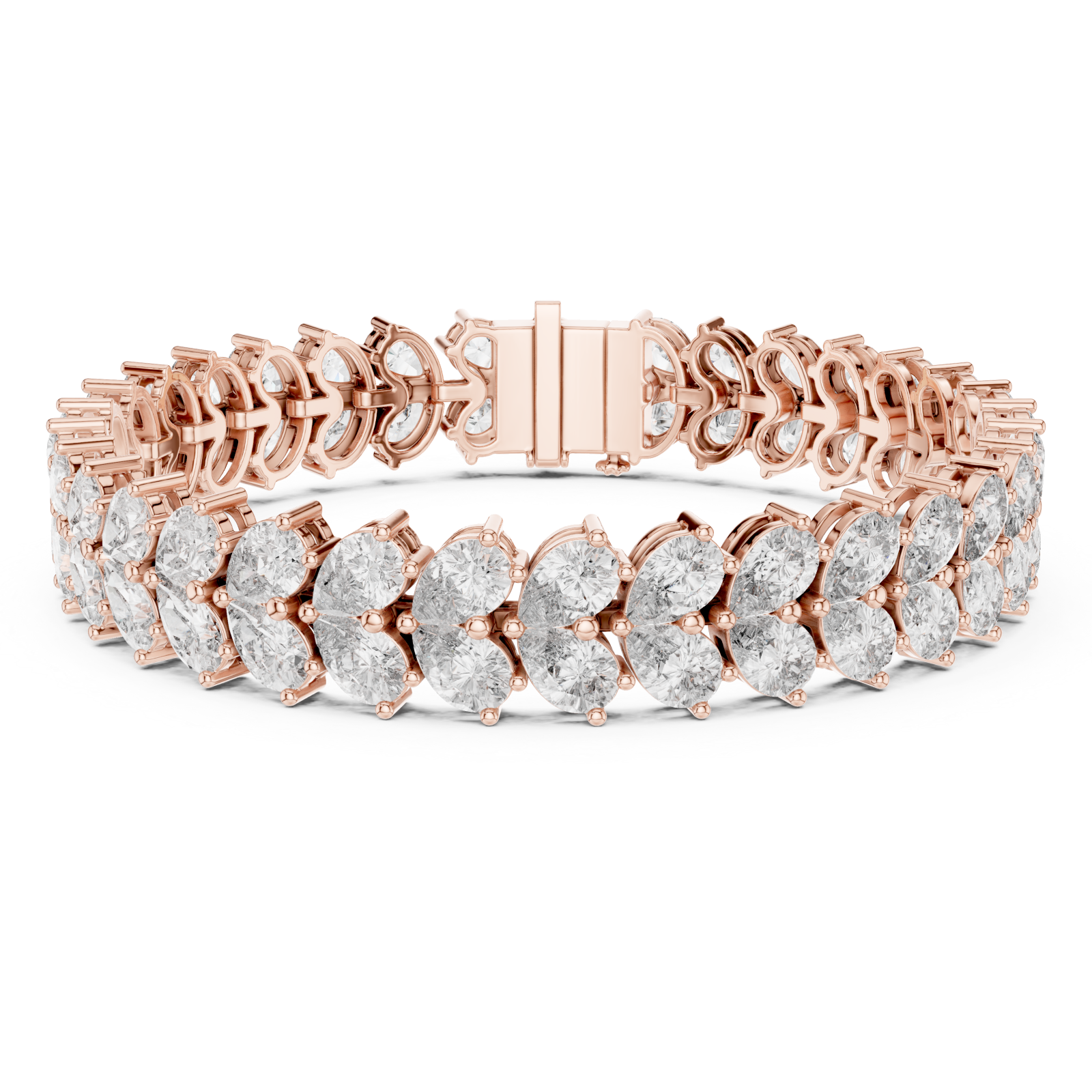 Rose Gold Luminous Echelon Flex Bracelet Right View