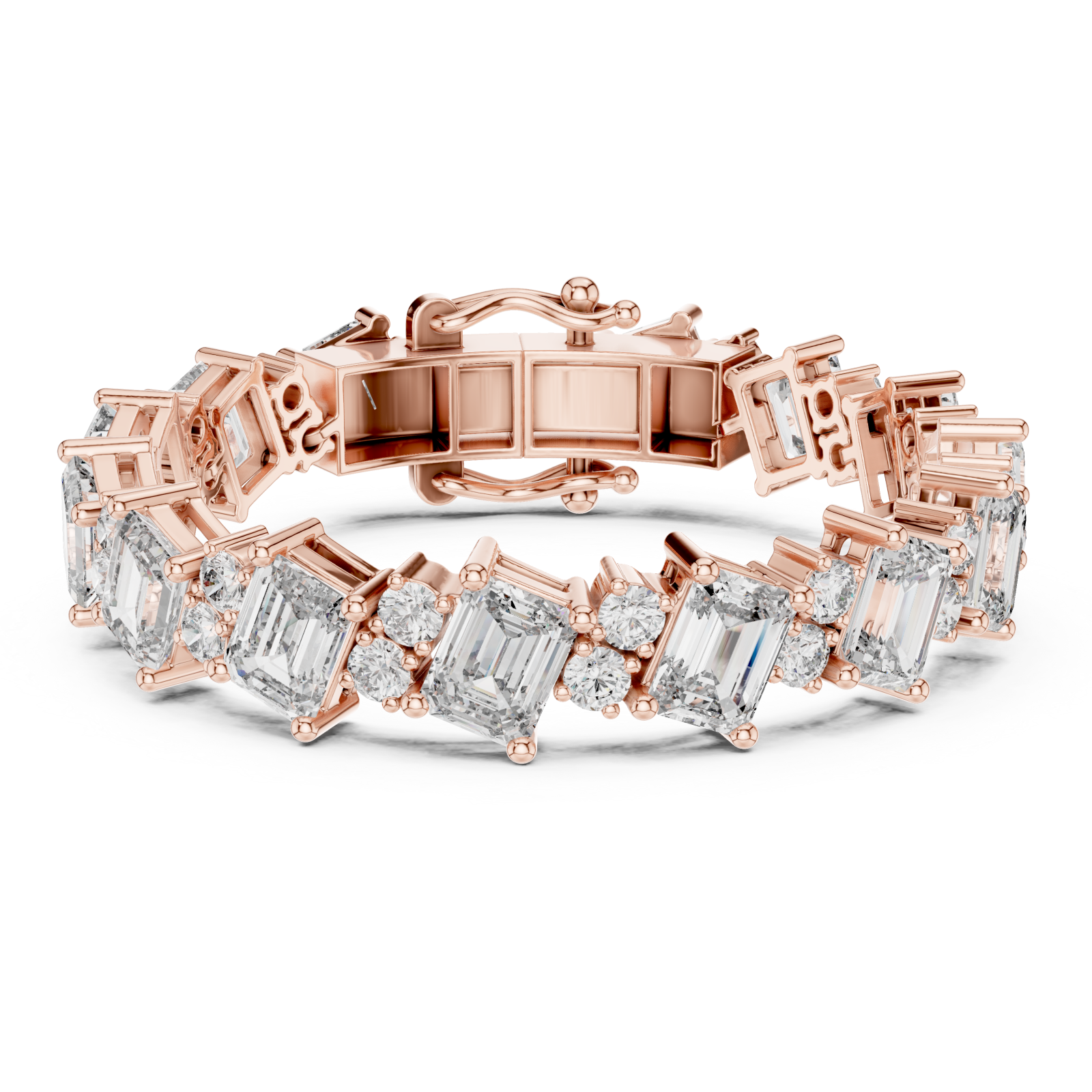  Rose Gold Symphony of Light Grand Bracelet Right View