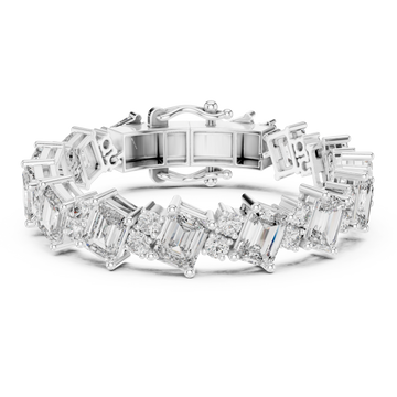  White Gold Symphony of Light Grand Bracelet Right View