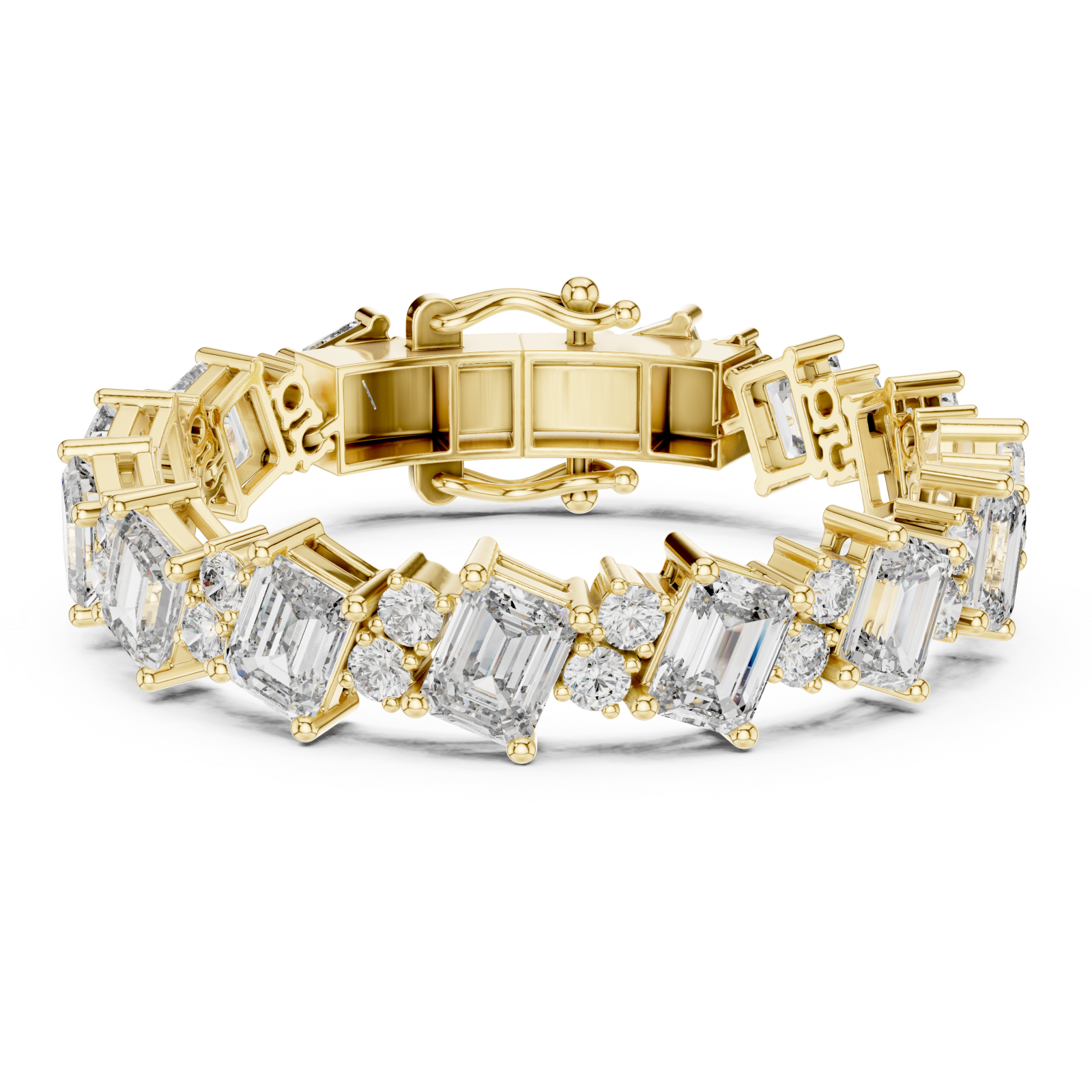 Gold Symphony of Light Grand Bracelet Right View