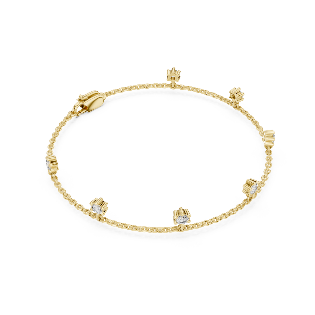 Gold Luminous Crest Wristlet Right View