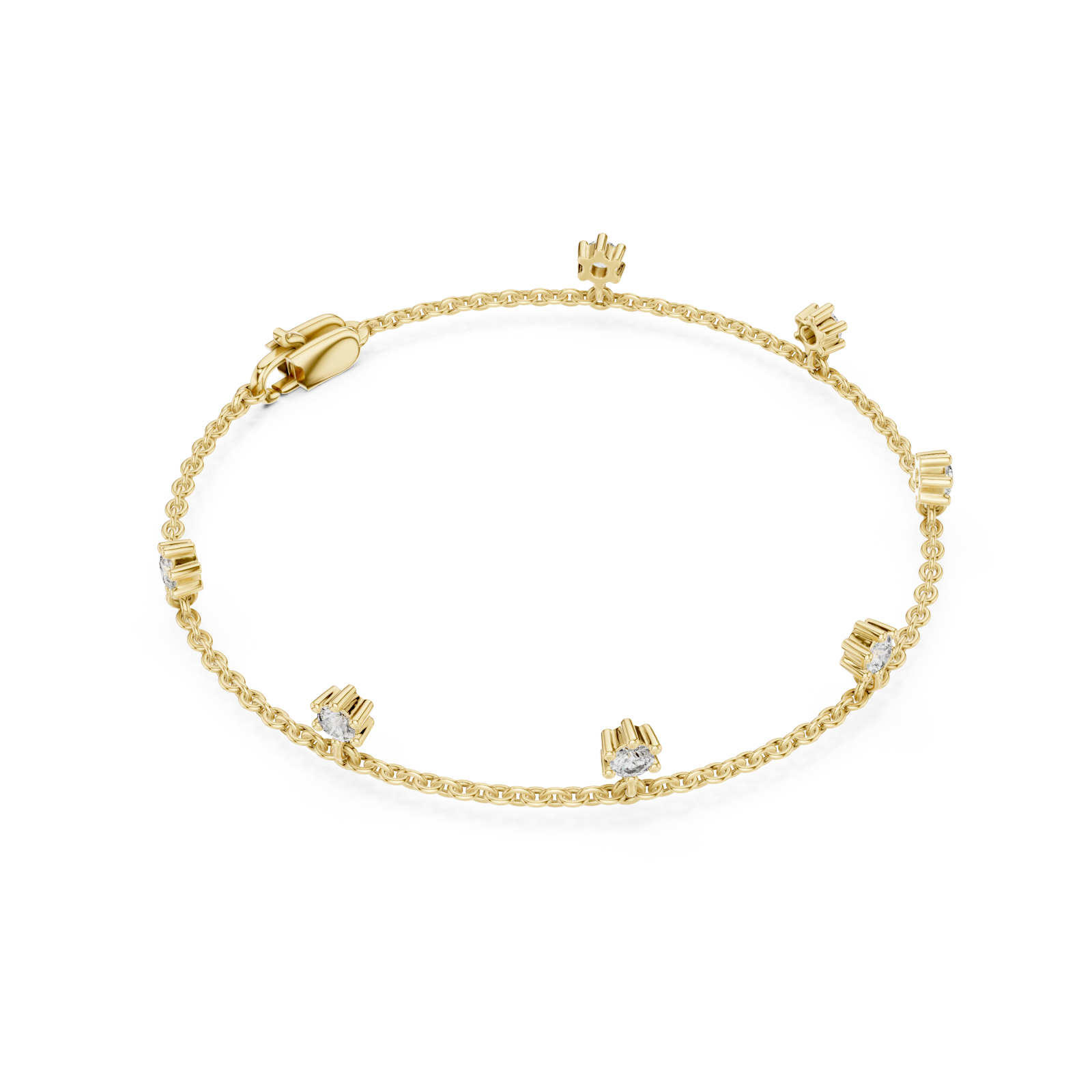  Gold Luminous Crest Wristlet Front View