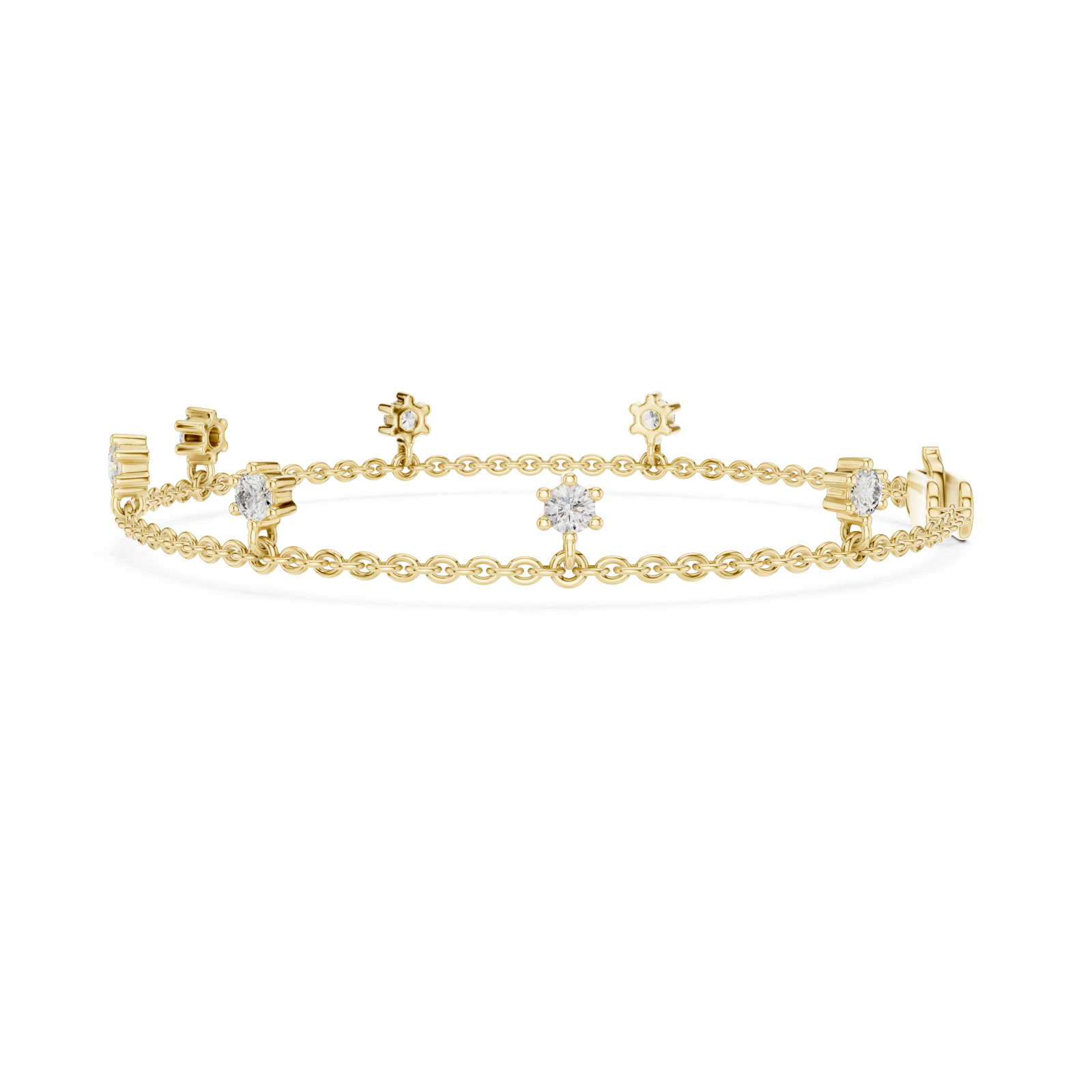  Gold Luminous Crest Wristlet Side View