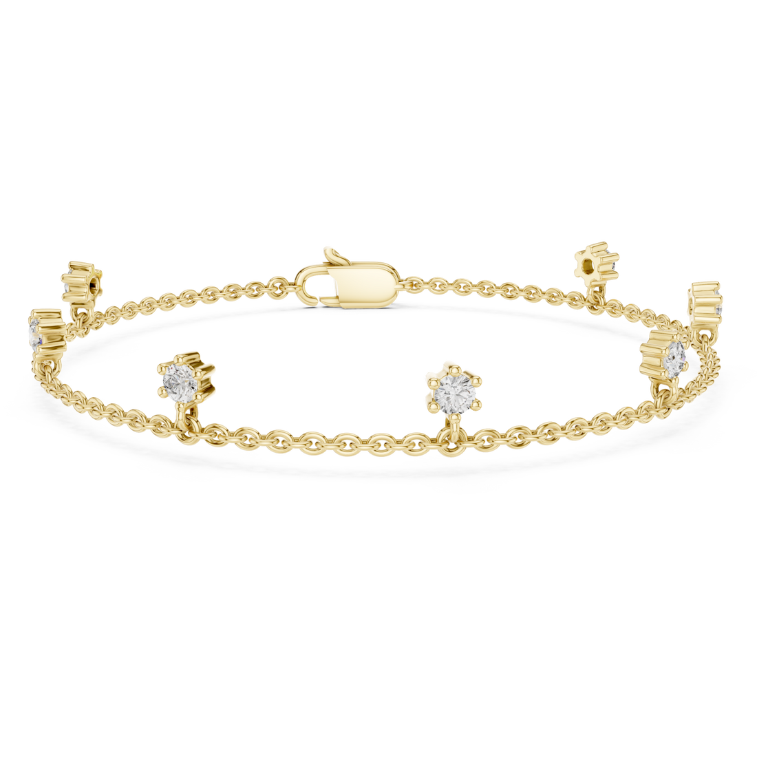 Gold Luminous Crest Wristlet Right View