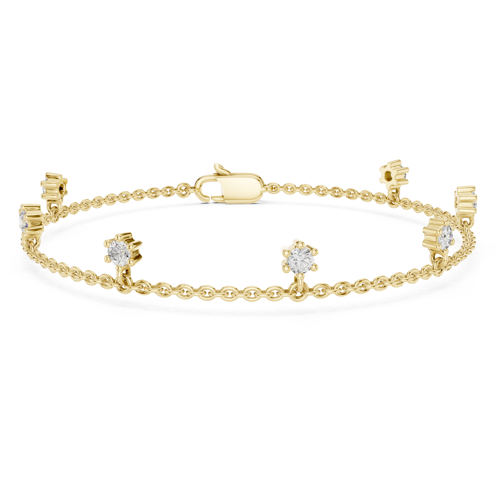 Gold Luminous Crest Wristlet Right View