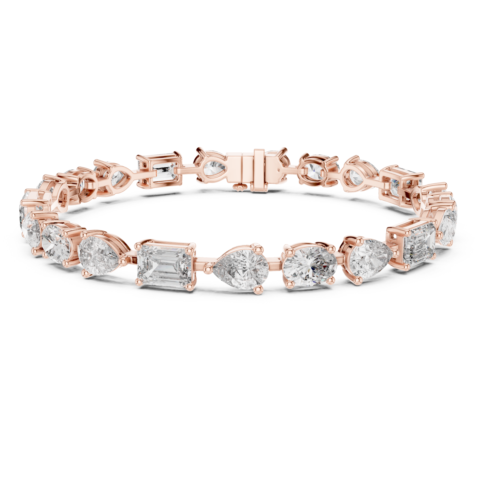  Rose Gold Celestial Brilliance Quintessential Cuff Right View
