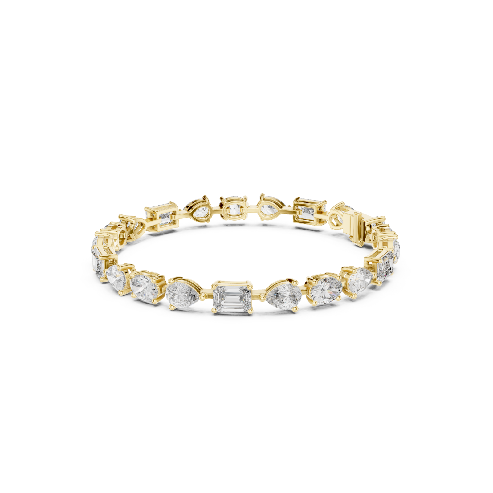  Gold Celestial Brilliance Quintessential Cuff Left View