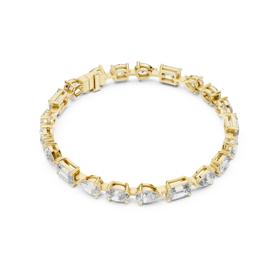 Gold Celestial Brilliance Quintessential Cuff Right View