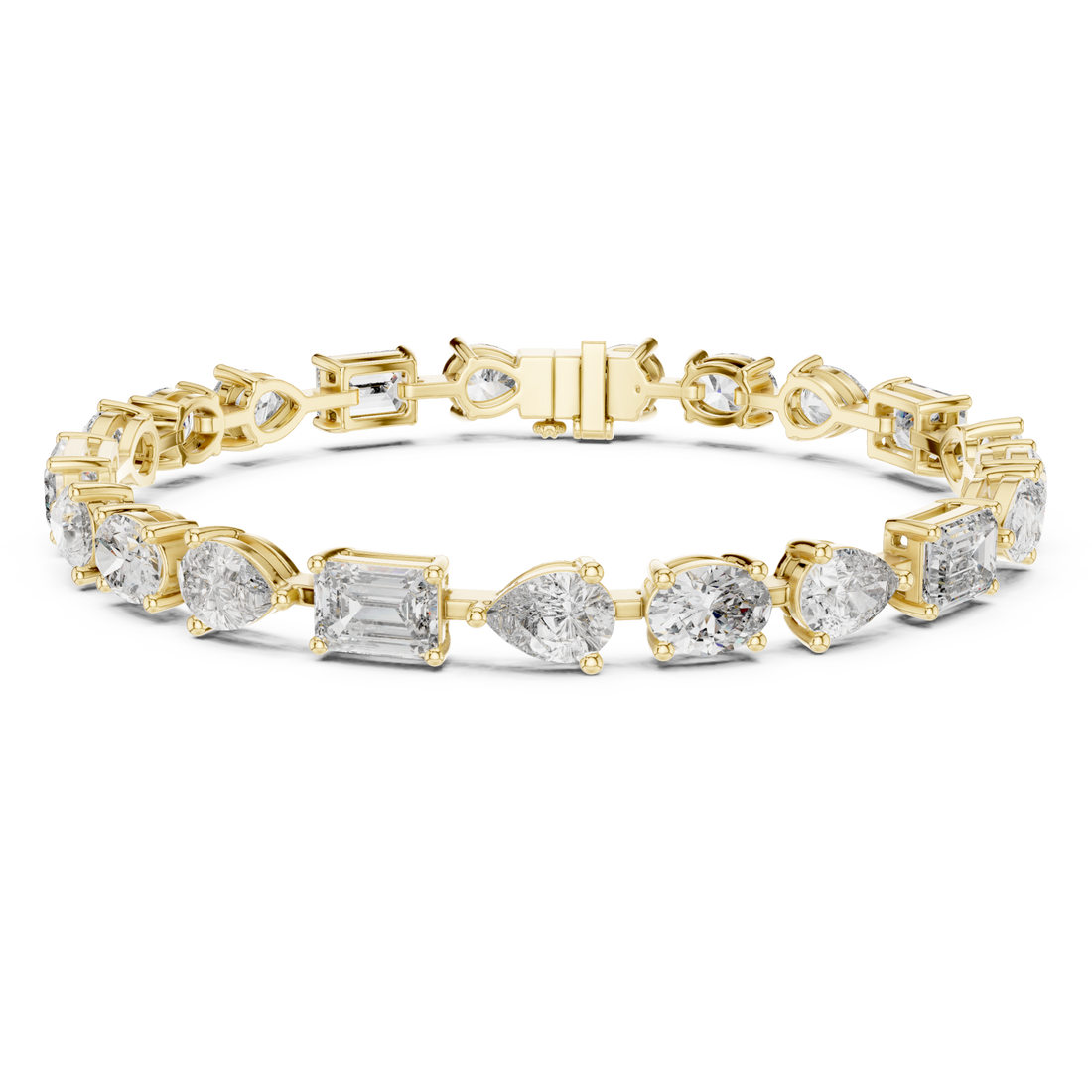 Gold Celestial Brilliance Quintessential Cuff Right View
