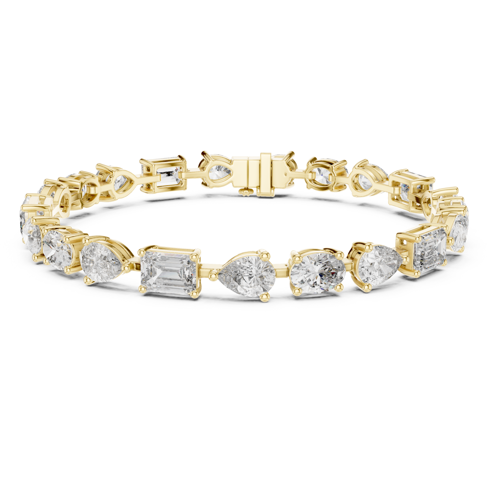 Gold Celestial Brilliance Quintessential Cuff Right View