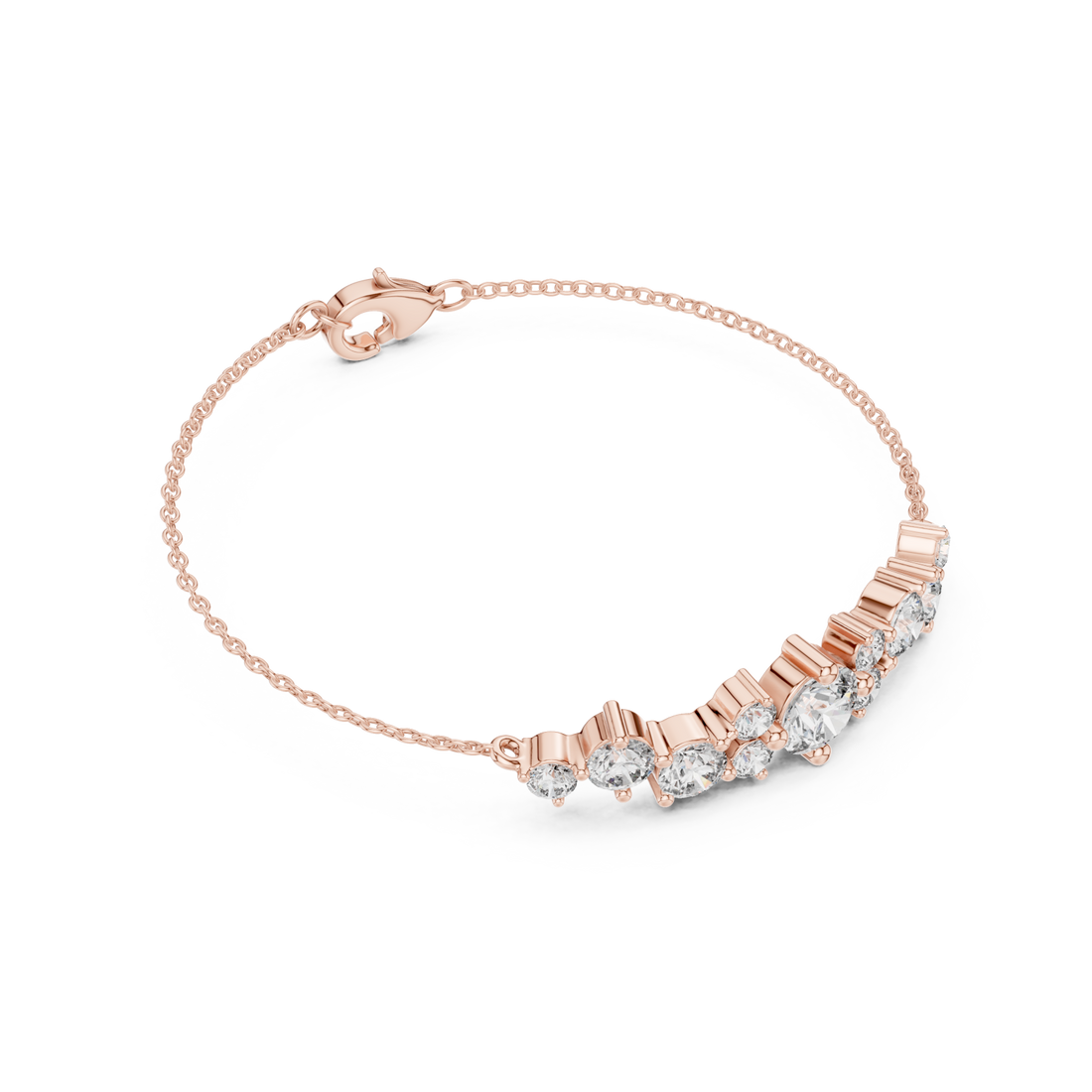  Rose Gold Enchanting Whisper Light Bracelet Right View