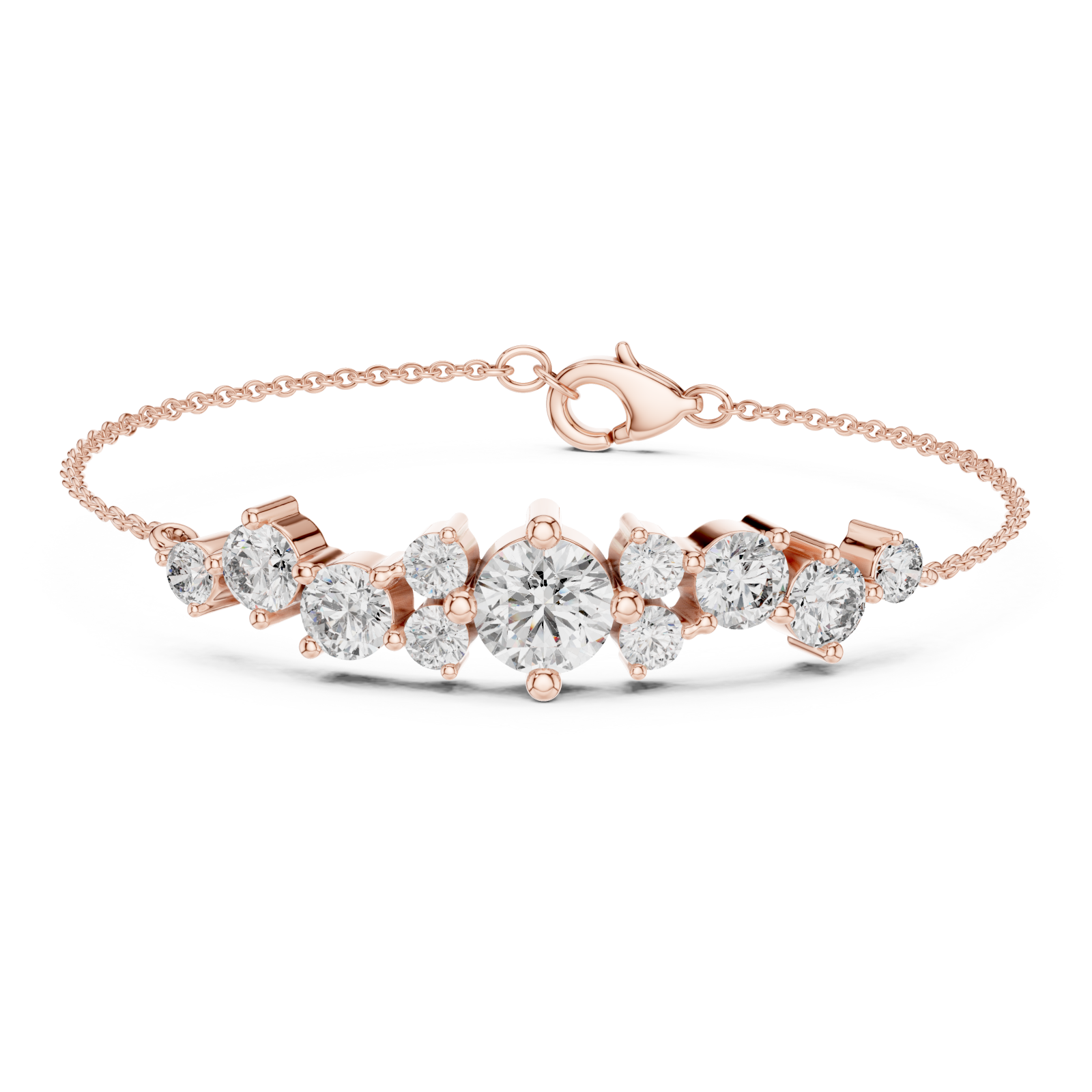  Rose Gold Enchanting Whisper Light Bracelet Right View