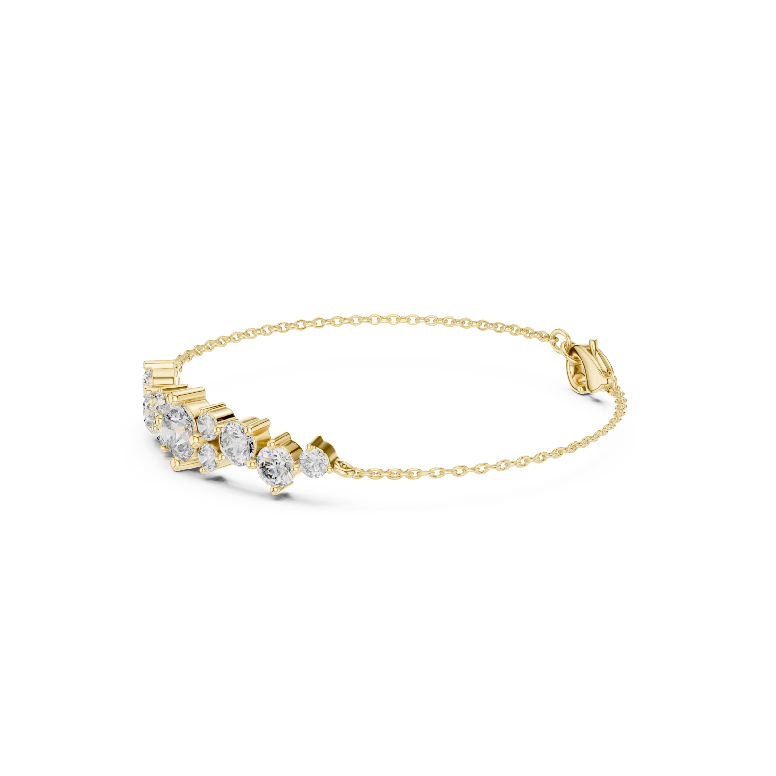  Gold Enchanting Whisper Light Bracelet Left View